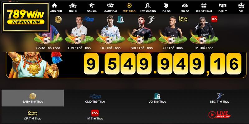 Tổng hợp các sảnh thể thao nổi bật tại 789win