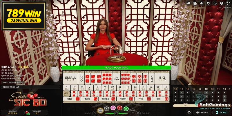 Tham gia ngay Sicbo có trong casino của 789Win