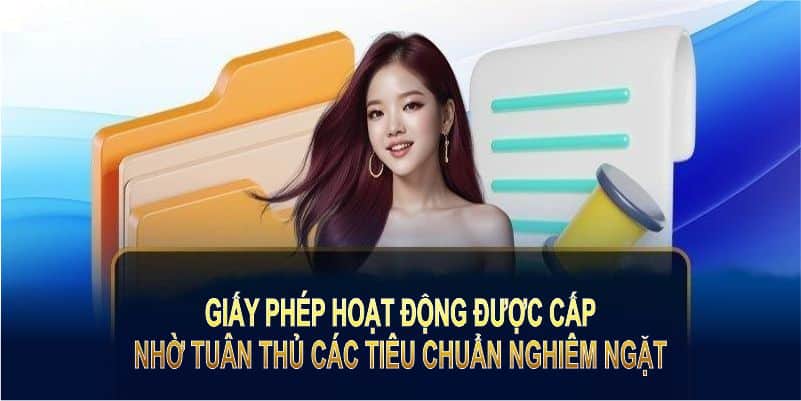 Giấy phép hoạt động 789WIN được cấp nhờ tuân thủ các tiêu chuẩn nghiêm ngặt